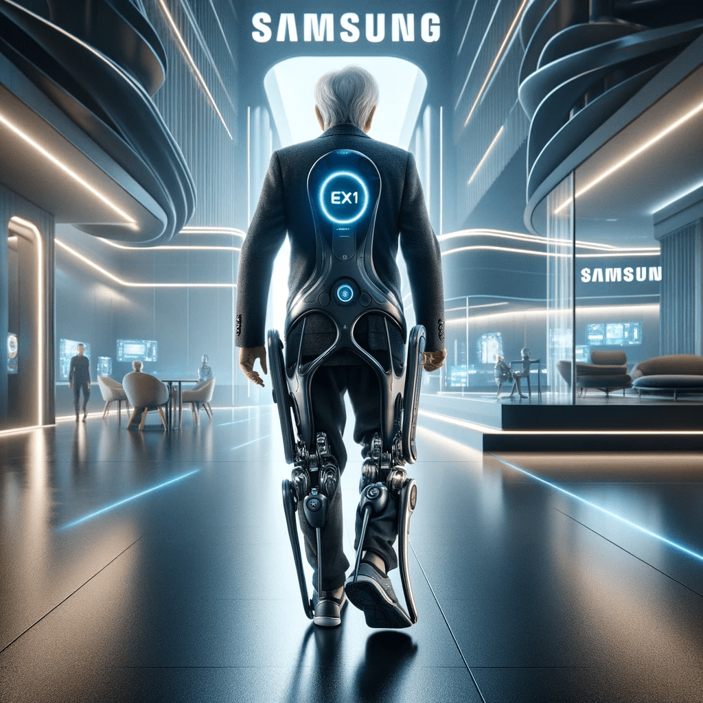 ♏📰Revolutionizing Elderly Mobility: Samsung's EX1 Wearable Robot Aims ...